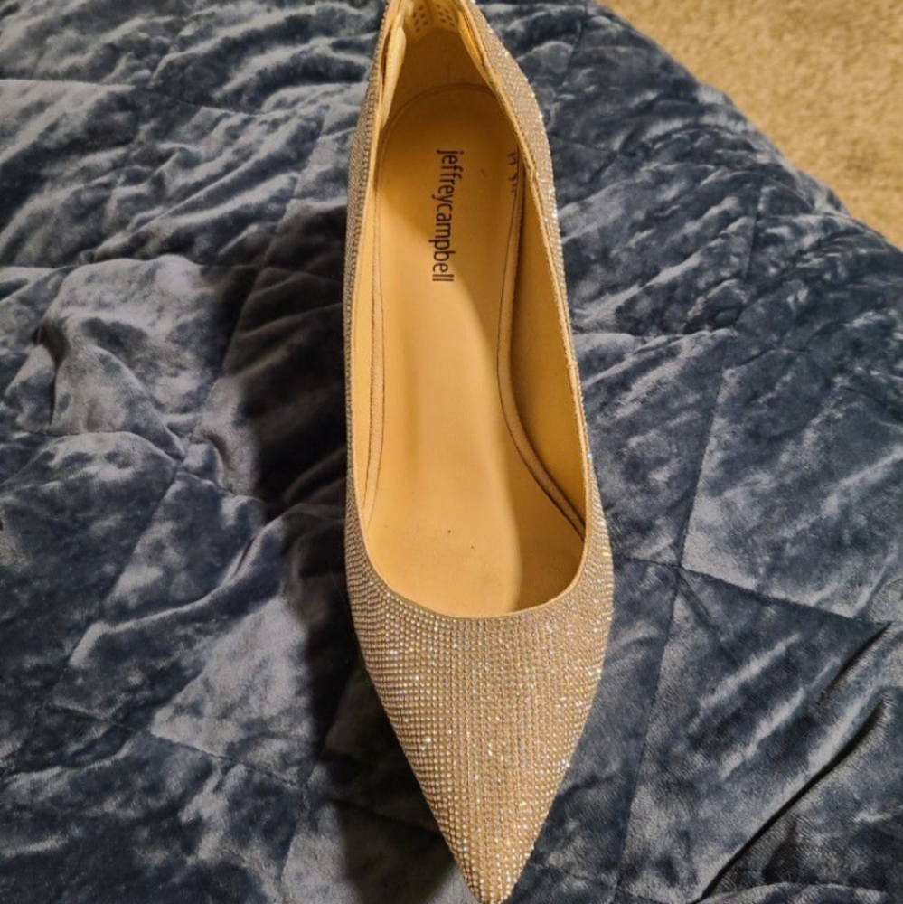 Sparkly heels